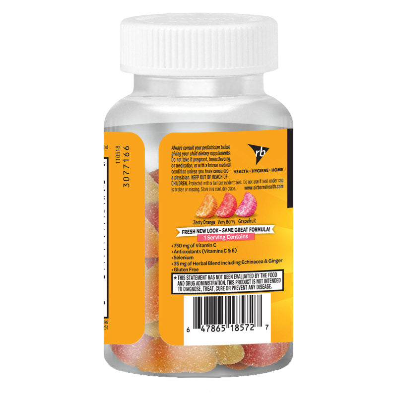 Airborne Assorted Fruit Gummies 21ct