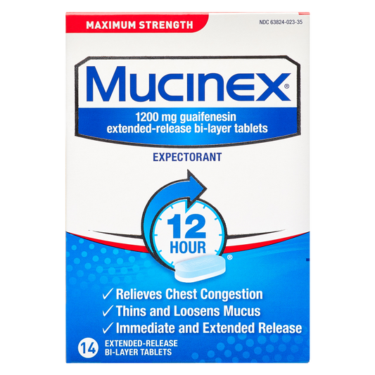 Mucinex SE Max Strength Extended Release Bi-Layer Tablets 14ct