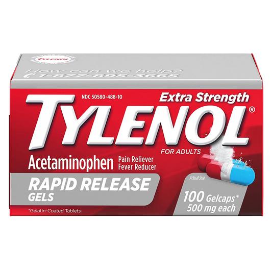 Tylenol Extra Strength Rapid Release Caplets 100ct