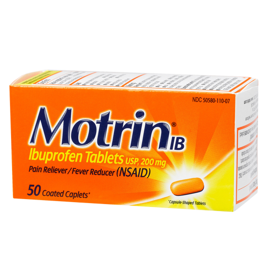 Motrin Tablets 50ct