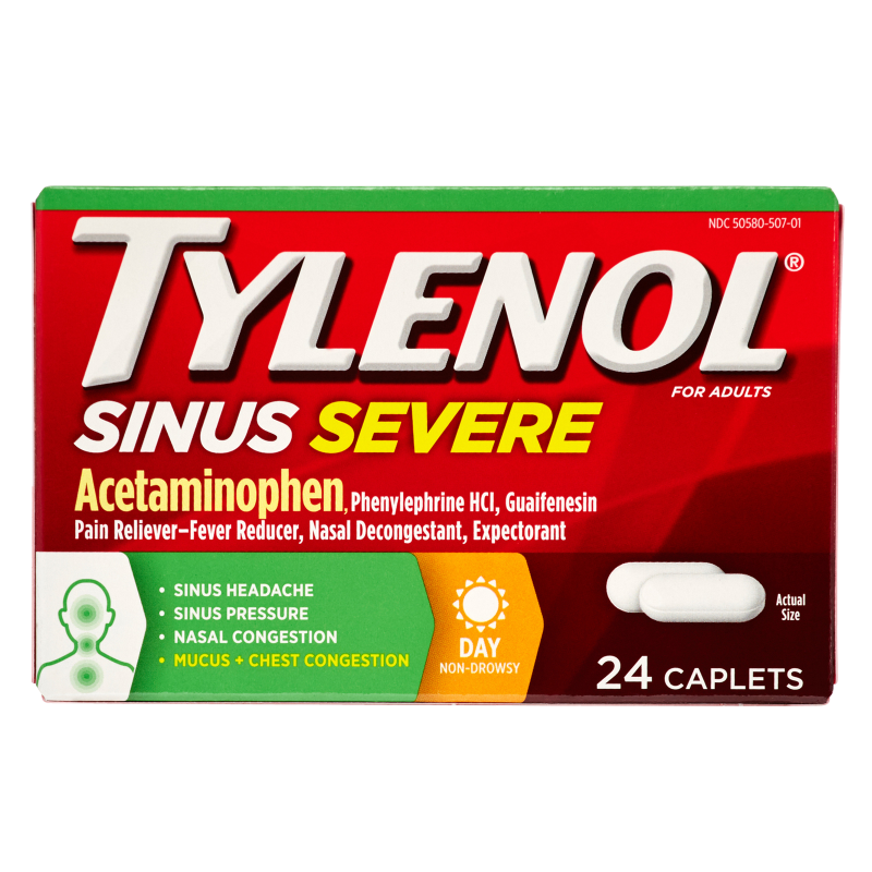 Tylenol Sinus Severe Capsules 24ct