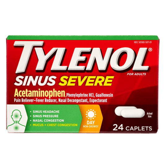 Tylenol Sinus Severe Capsules 24ct